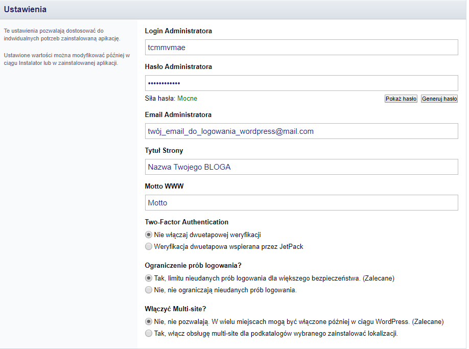 dane_logowania_wordpress