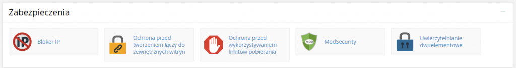 Zabezpieczenia hostingu