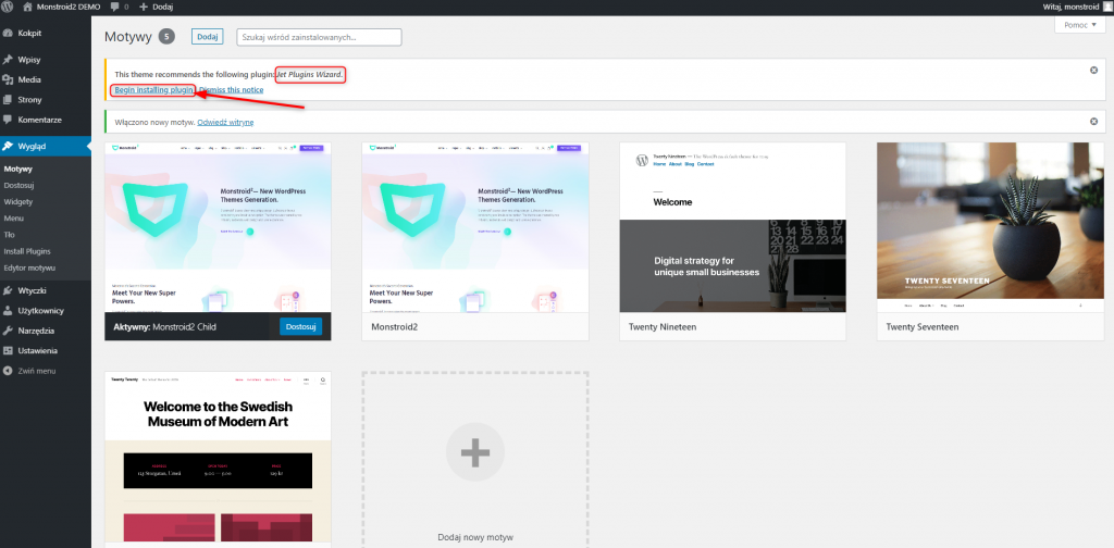 jet plugin wizard