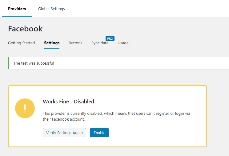Zweryfikowane logowanie fb