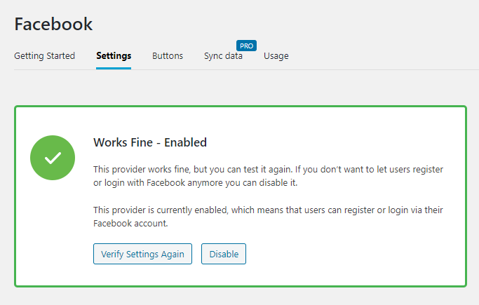 Weryfikacja prawidłowa