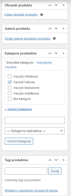 dodatkowe opcje woocommerce
